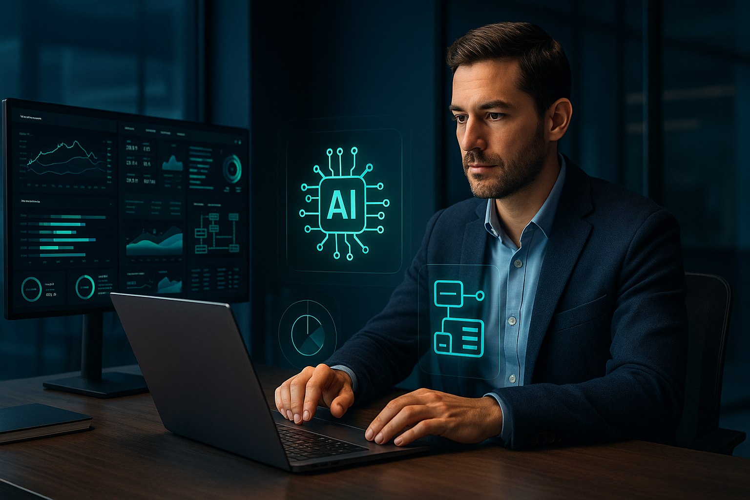 Cómo la inteligencia artificial está cambiando la forma de trabajar en las pequeñas empresas